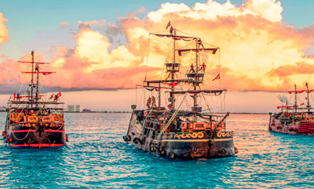 Tours Show Pirata cena Pollo Promocion 2X1